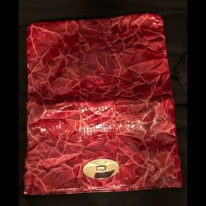 Sophisticated red clutch